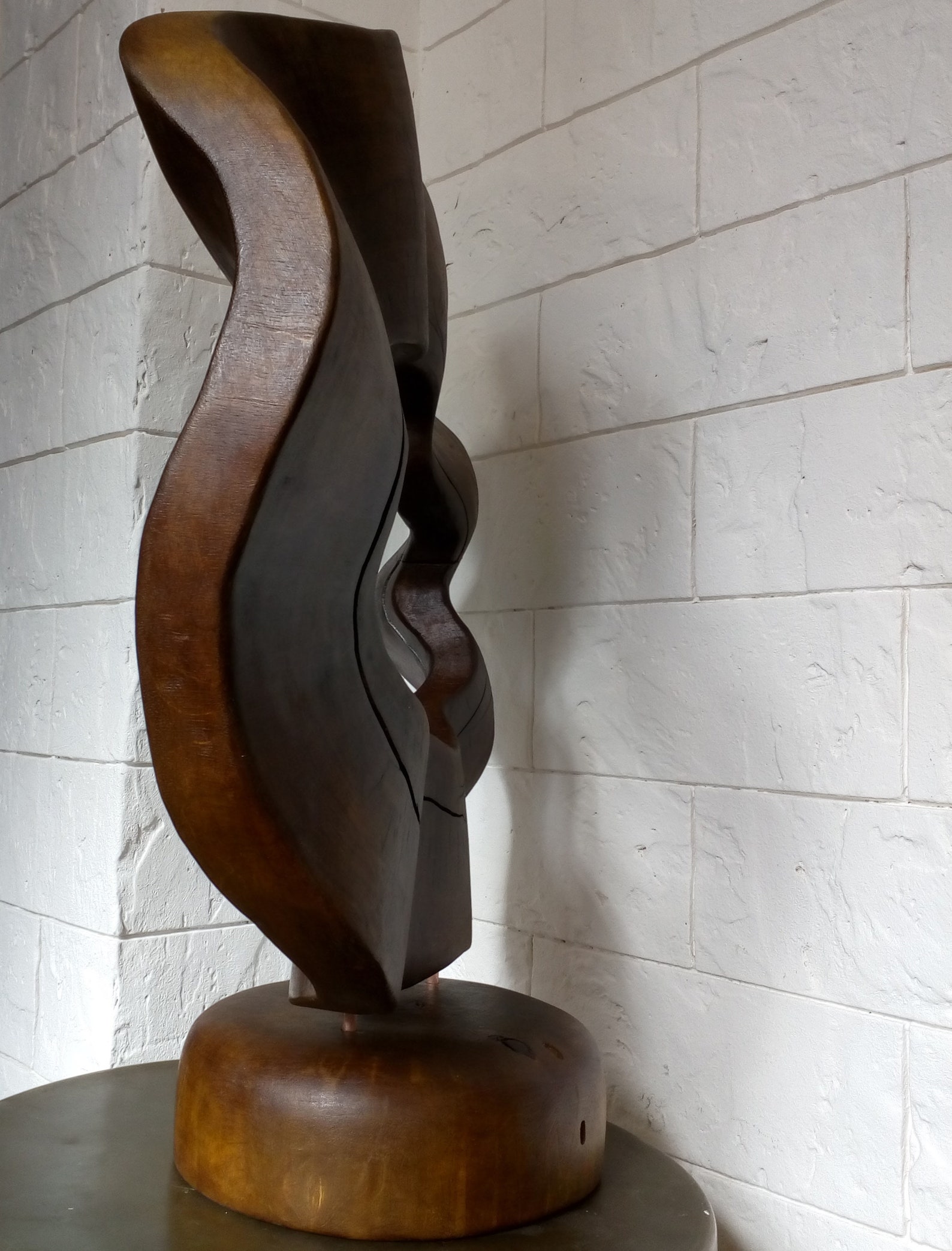 Table Desk Modern Sculpture Abstract Unique Floor Sculpture Etsy