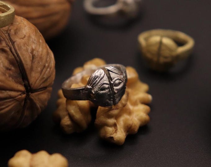 Moon Split Ring - Anello Luna Spezzata