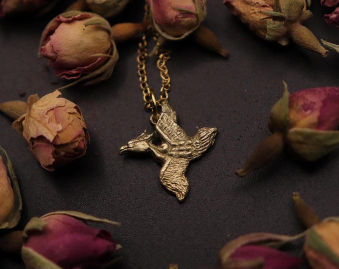 Persian Phoenix Pendant - Ciondolo Fenice