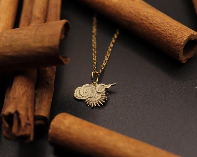 Sun & Cloud Pendant - Ciondolo Nuvola e Sole
