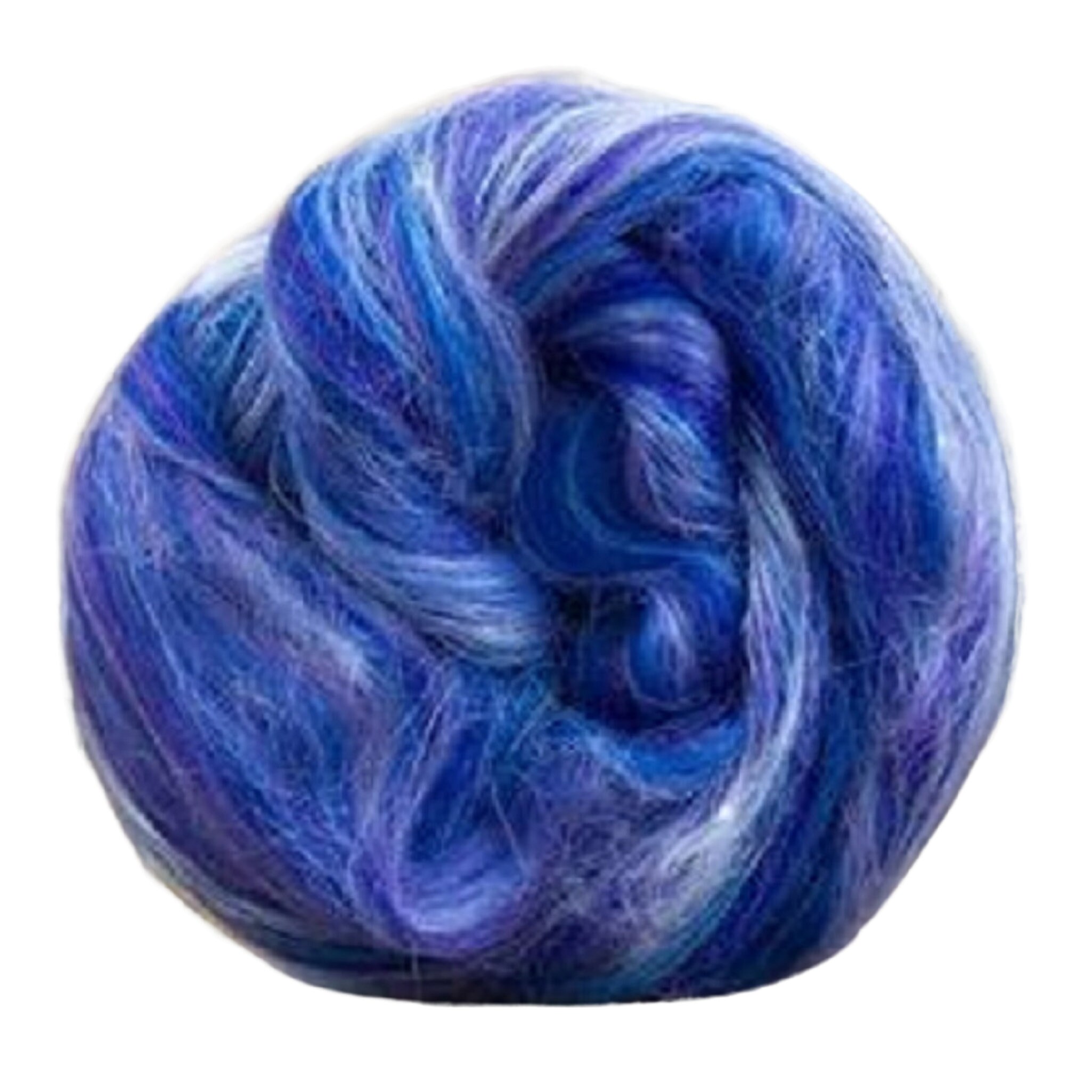 Revolution Fibers – Bambino Range Roving 8 Color Variety Bag (200 Grams / 7 Oz) | Multicolored Tonal Blend Of 85% Dyed Merino And 15% Dyed Bamboo