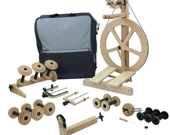 Louet S10 Fully Loaded Spinning Wheel Package