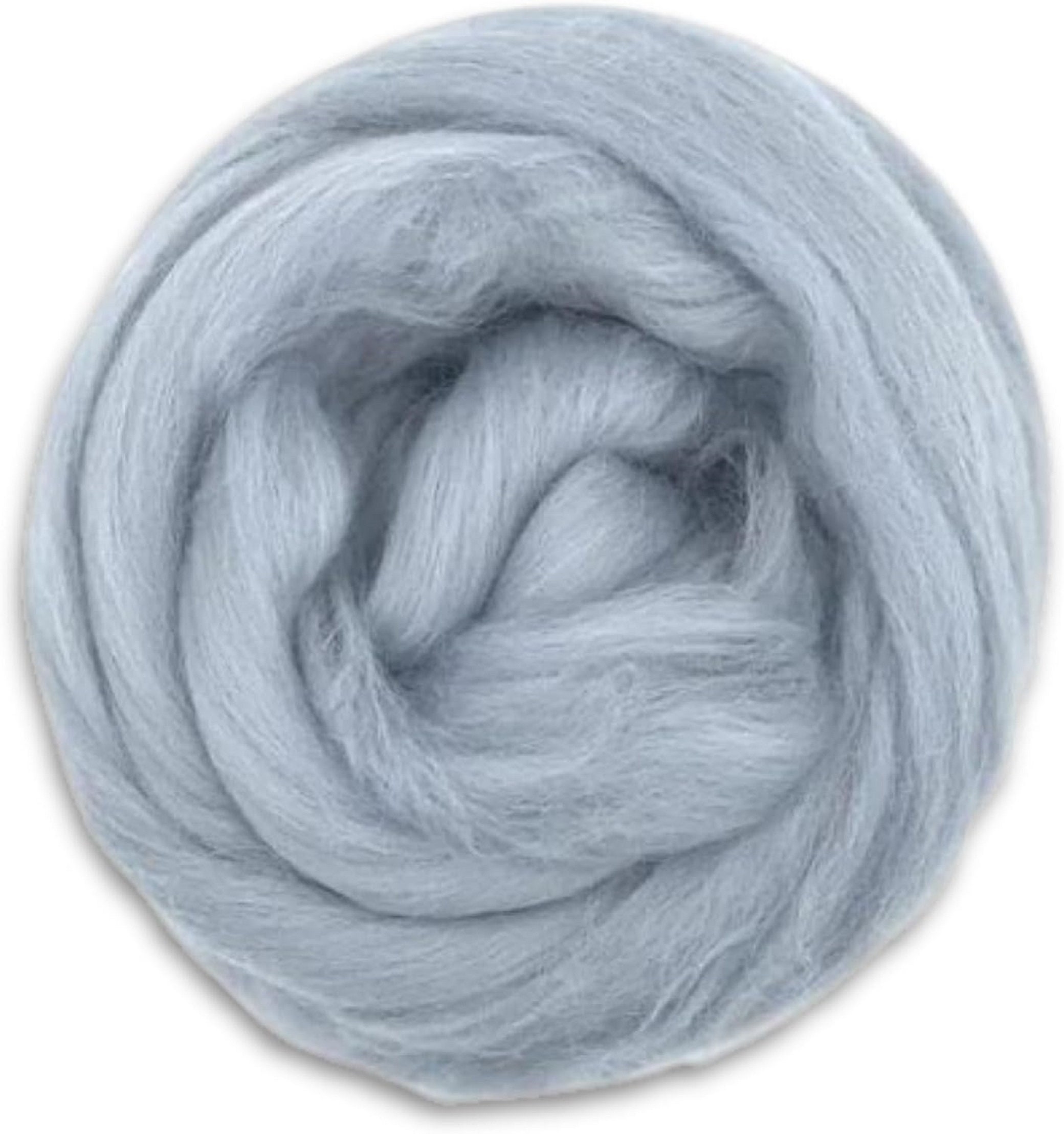 Revolution Fibers Corriedale Wool Roving 1 lb (16 ounces) for Spinning | Soft CH