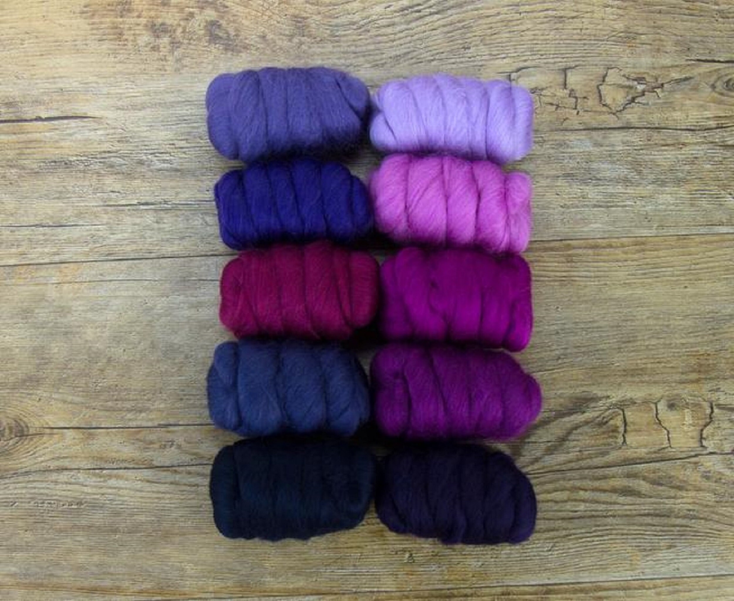 Mixed Merino Wool Variety Pack Perfect Wool Roving for Etsy