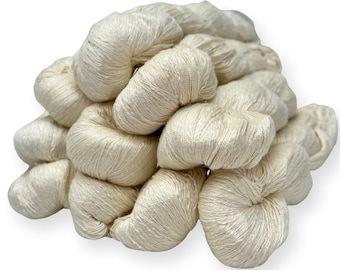 Eri Silk Yarn | Lace Weight 20/2 NM | Revolution Fibers