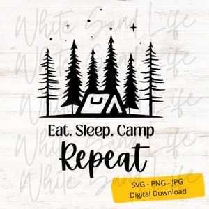 Camper Svg, Camping Svg, Camping Crew Svg, Mountain Svg, Hiking Svg, Outdoor Svg, Lake Svg, Happy Camper Svg, Adventure Svg, River Svg