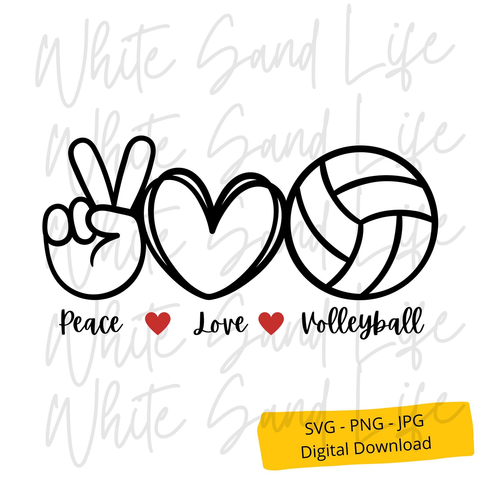 Volleyball Svg, Volleyball Fan Sublimation Design, Volleyball Digital ...