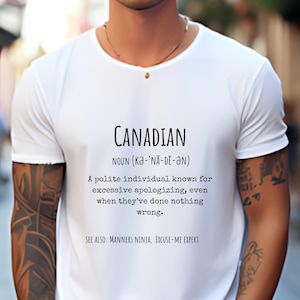 Pacchetto Svg Significato Canadese, Significato Divertente Png, Clip Art Amante Canada, File Svg Cricut Maglietta, File di Taglio per Cricut, File Svg per Cricut