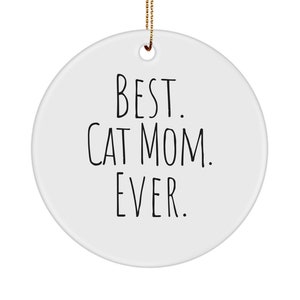 Cat Mom Ornament, Cat Lover Gift, Cat Mama Gift, Pet Ornament, Gifts for Pets cats, Memorial Cat Ornament, Gift for Cat lover, Girl Ornament