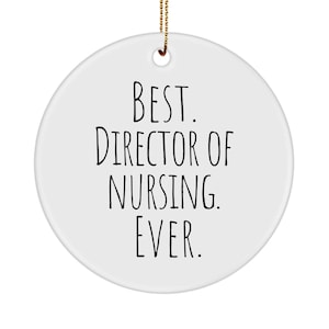 Director of Nursing Ornament, Gift for Nursing Director, Director of nursing Gifts, Director Birthday Gift, Appreciation Gifts for Nursing,