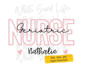 Geriatric Nurse Svg, Home Health Nurse Png, NP Svg, Medical Svg, Svg for Shirt, Nurse Svg, Cricut File, Digital File, Svg File for Cricut