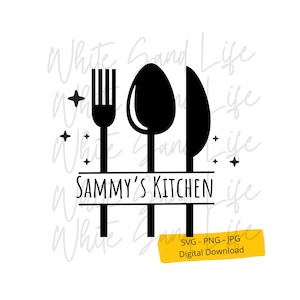 Personalized Chef Svg, Cooking Svg, Kitchen sayings Cricut Svg File,Chef Clipart, Cut File for Cricut, Svg File for Cricut, Digital Download