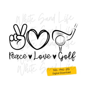 Golf SVG, Golf SVG pour femme, Golf Tshirt SVG, Golf SVG pour hommes, Golf SVG pour hommes, Disc Golf SVG, Fichier coupé pour Cricut, Fichier SVG pour Cricut