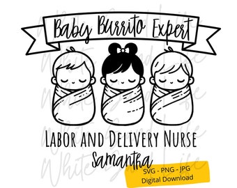 Personalized Labor and Delivery Nurse Svg, L&D Nurse Png, L D Nurse Gift Clip Art, Cricut Svg File, Cut File for Cricut, Svg File for Cricut