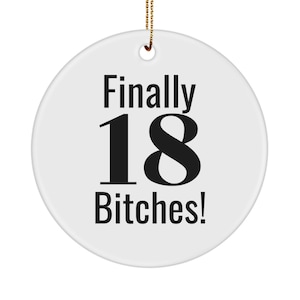 18th Birthday gifts for Women, 18th Birthday ornaments, 18th Birthday gifts for girls, 18th birthday Ornament for daughter, Gifts for Son