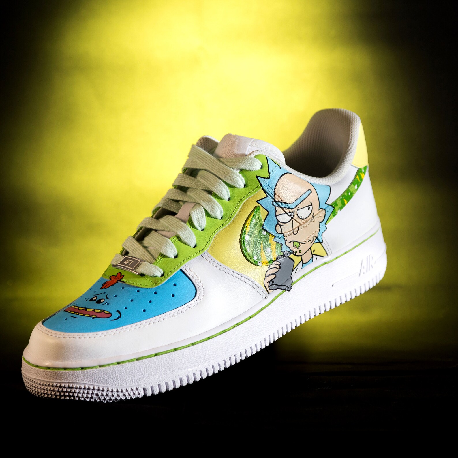 pickle rick air force 1