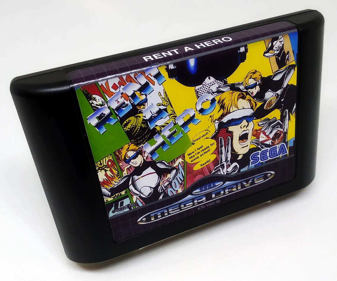 Rent a Hero English Translation SEGA Mega Drive Genesis Etsy