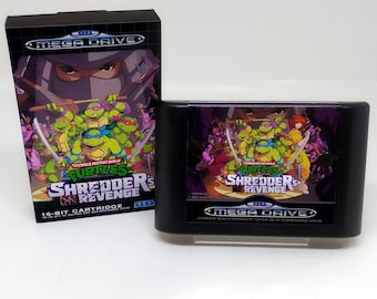 TMNT: La venganza de Shredder SEGA Mega Drive Genesis