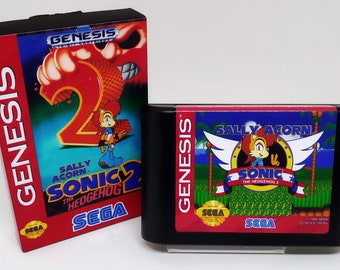 Sonic 3 And Sally Acorn  SSega Play Retro Sega Genesis / Mega