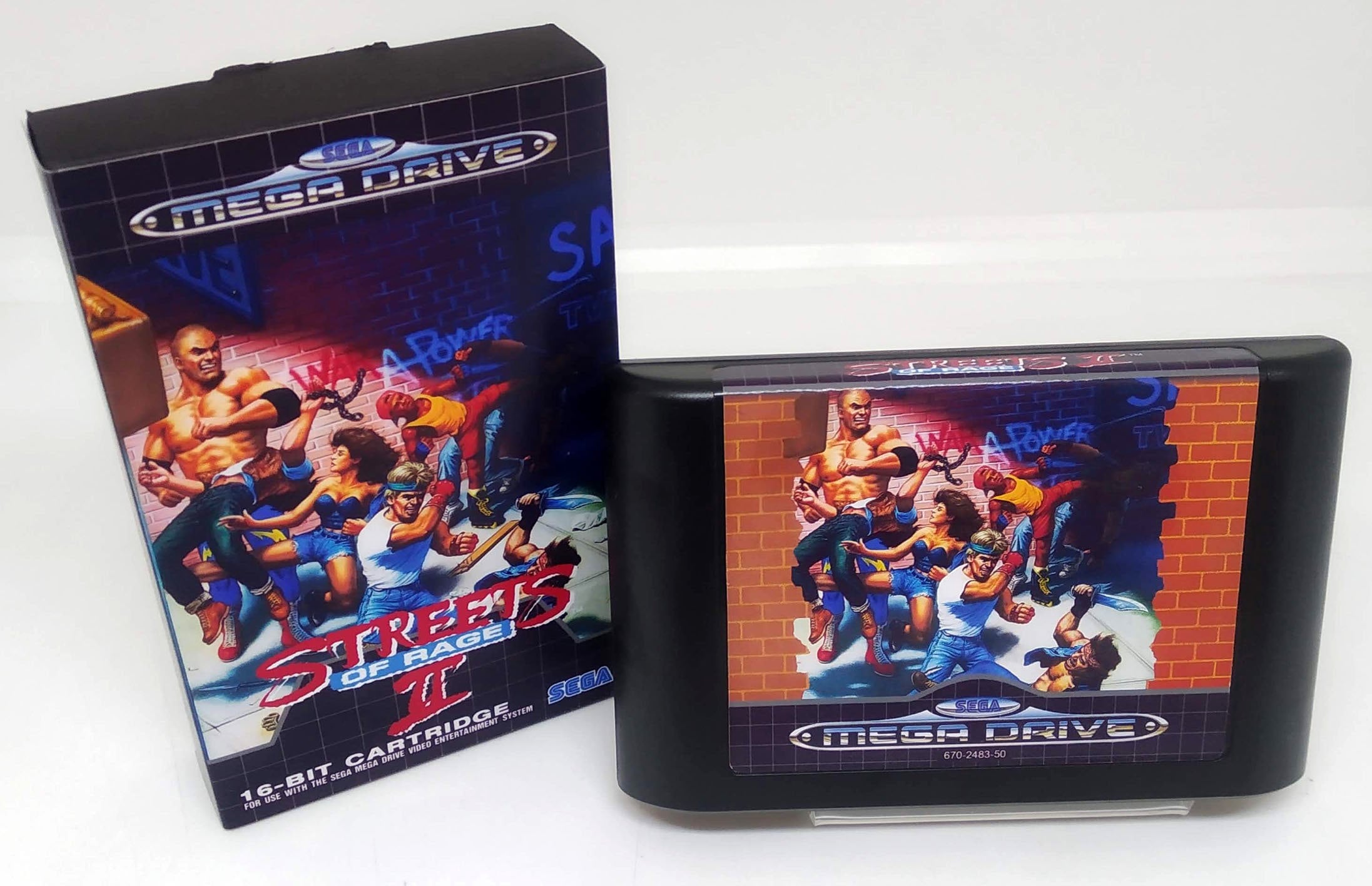 Melhor Jogo de Luta do Mega Drive Gênesis Streets of Rage 