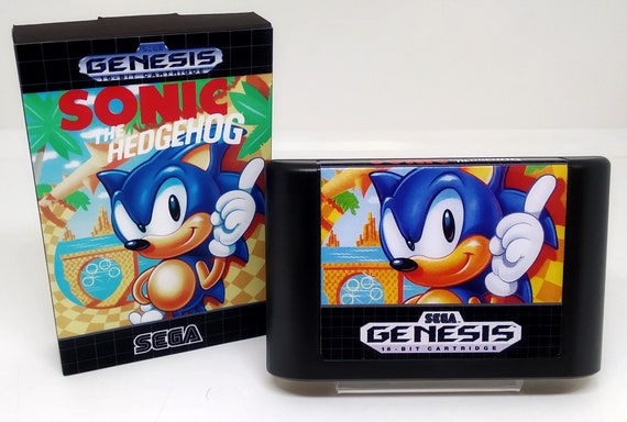 Sonic The Hedgehog Genesis Mega Drive Original #1751