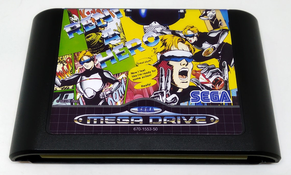 Rent a Hero English Translation SEGA Mega Drive Genesis Etsy