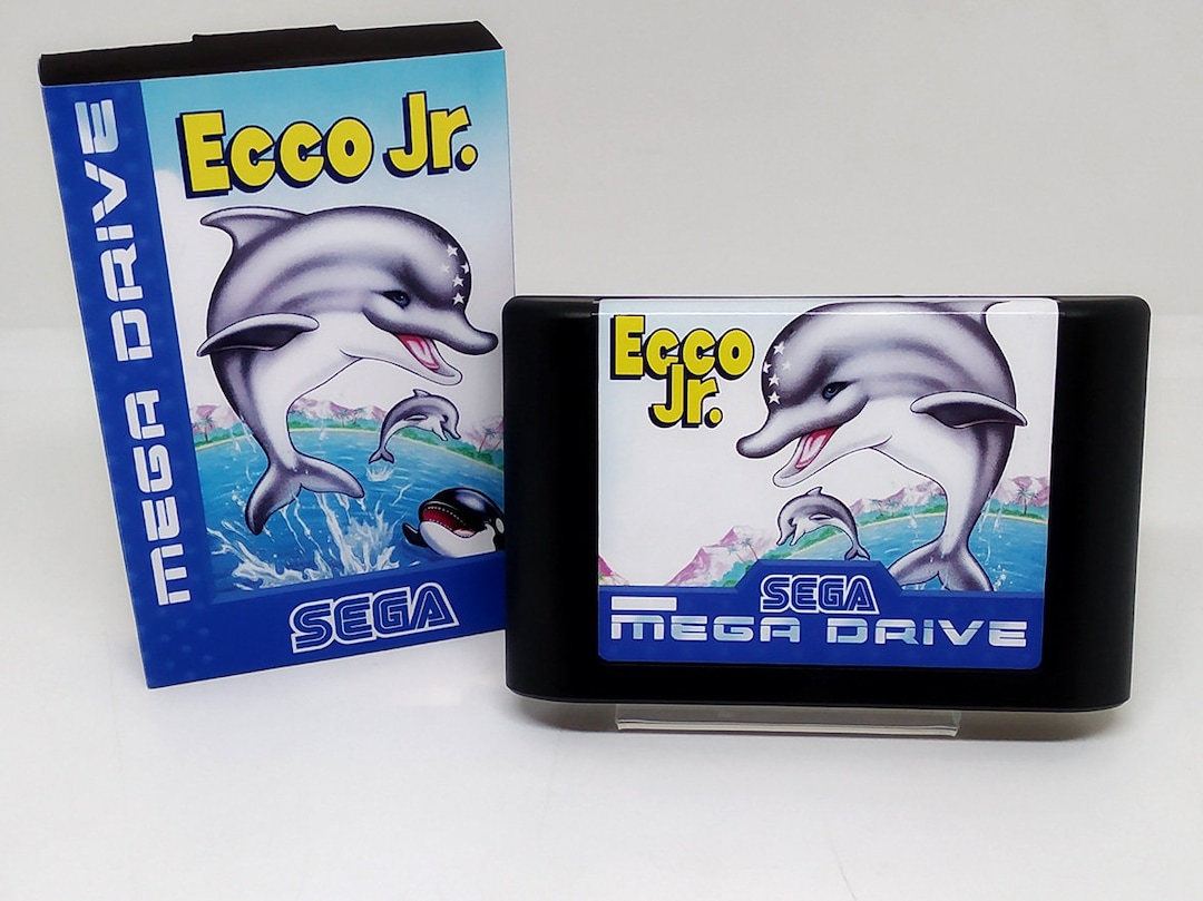 Ecco Jr. SEGA Mega Drive Genesis Etsy