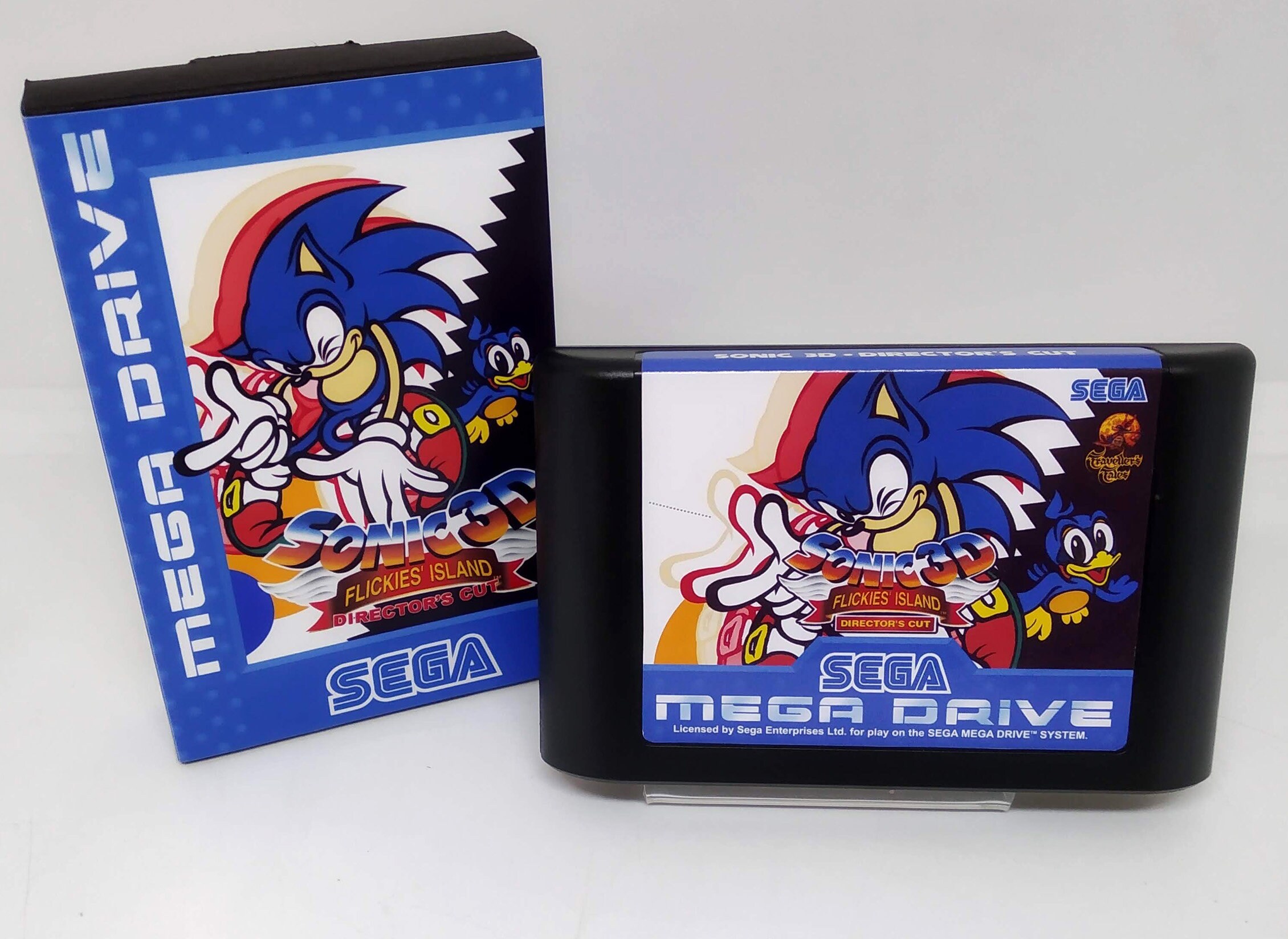 Sonic Classic Heroes Sega Genesis Repro Game Cart -  Denmark