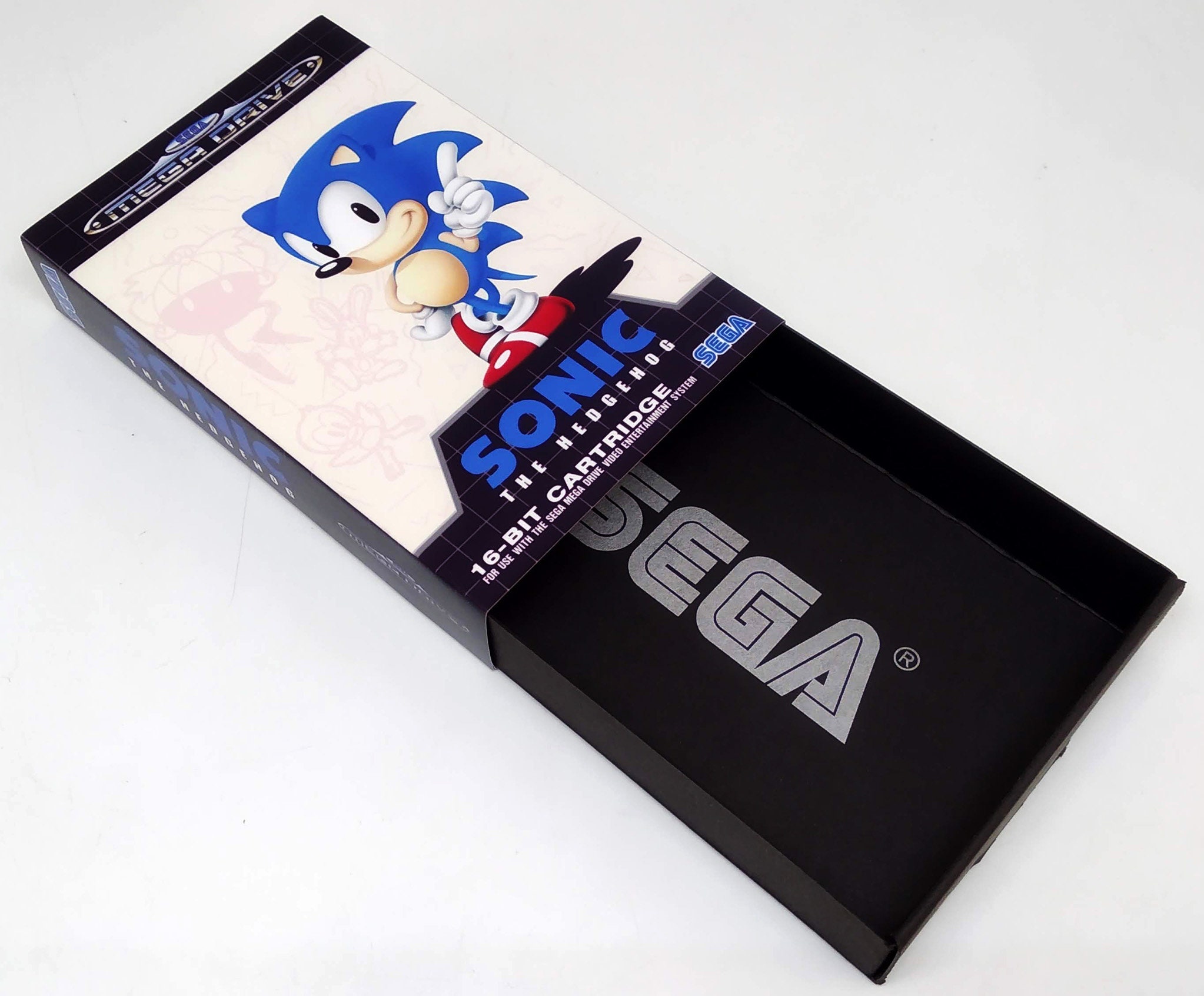 CARTUCHO FITA SONIC THE HEDGEHOG CLASSIC HEROES PARA MEGA DRIVE SEGA  GENESIS 16 BITS