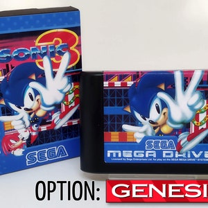 Arts and Crafts: Make your own Sonic Origins Genesis box, manual