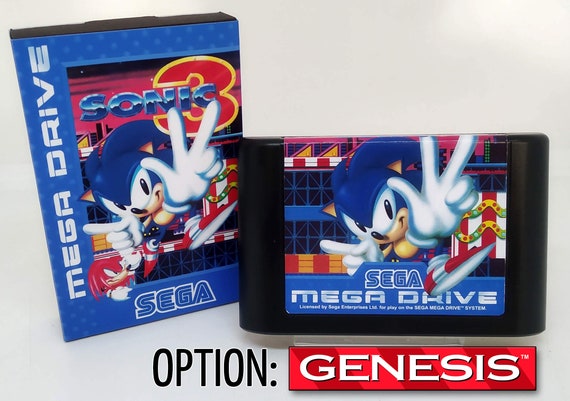 Gamescity Brasil - Sonic the Hedgehog 3, para Genesis (Mega Drive