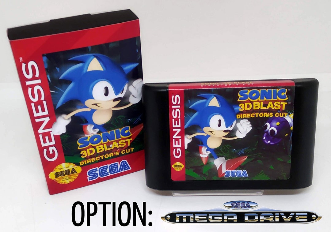 Sega Mega Drive Sonic the Hedgehog 3 w/spine MD Game From Japan