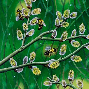 The Spring Ritual Oil painting