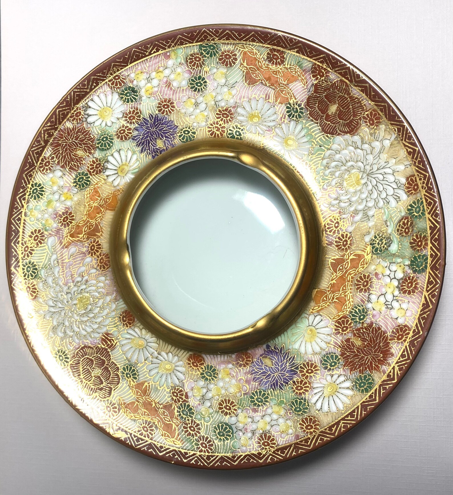 Vintage Kutani Marked Japanese Ashtray Etsy