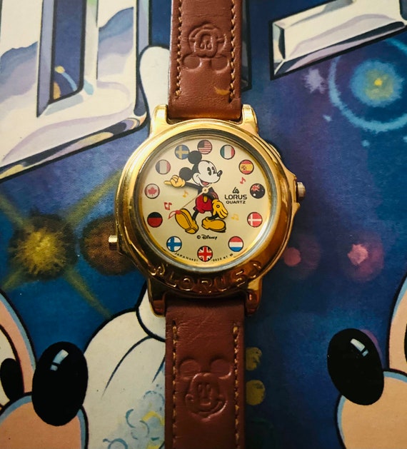 Mickey Mouse Watch That Plays It s A Small World 2024 www.alhudapk