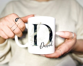 Cup personalized letter name desired text