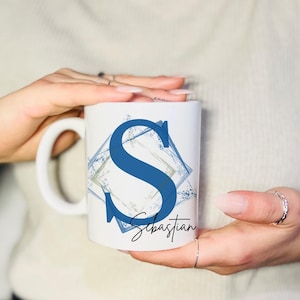 Tasse Personalisiert mit Buchstabe Namen Wunschtext