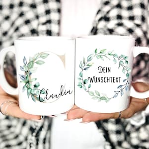 Tasse Personalisiert | Tasse mit Buchstabe | Tasse mit Namen | Tasse mit Spruch | Geschenk für Frauen und Männer
