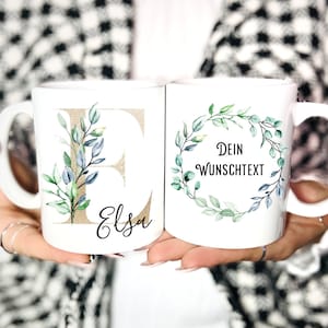 Tasse Personalisiert | Tasse mit Buchstabe | Tasse mit Namen | Tasse mit Spruch | Geschenk für Frauen