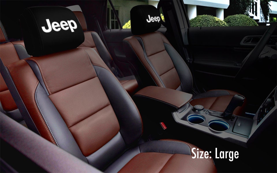 Jeep Headrest Covers 2PC Etsy