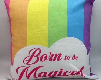 Decorative Pillow Case - Born to be Magical