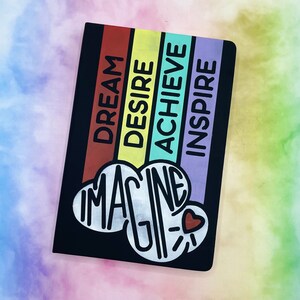 Imagine Rainbow A5 Journal
