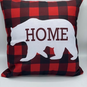 Bear Decorative Pillow Case