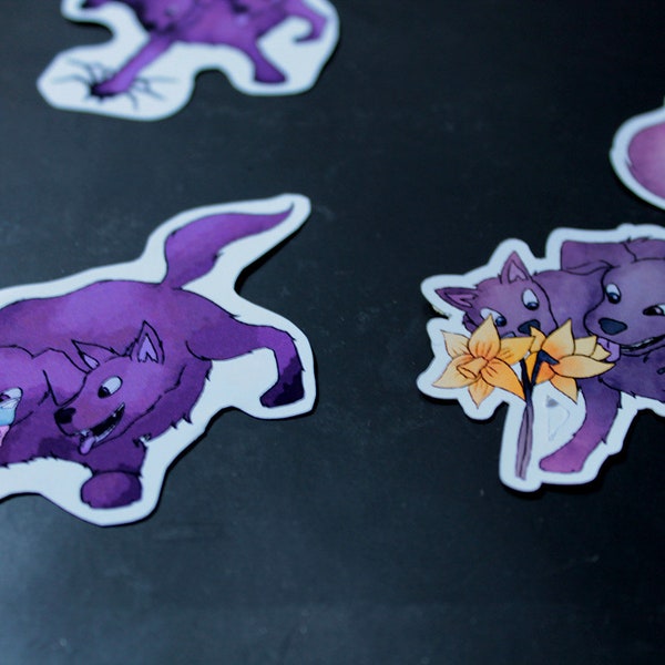 Cerberus Crew Stickers Creepy Cute Stickers