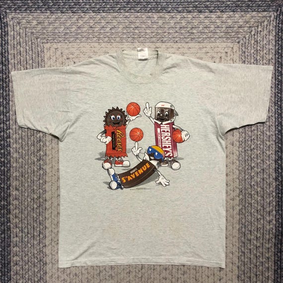 Vintage 1995 Hershey Foods Corporation Tees / Size XL / Colour 