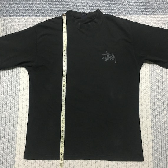 Faded Vintage 90s Stussy Dragon Big Logo Backhit Tees - Etsy