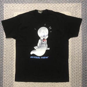 Rare Vintage 90s Casper X Universal Studios Movie Tees