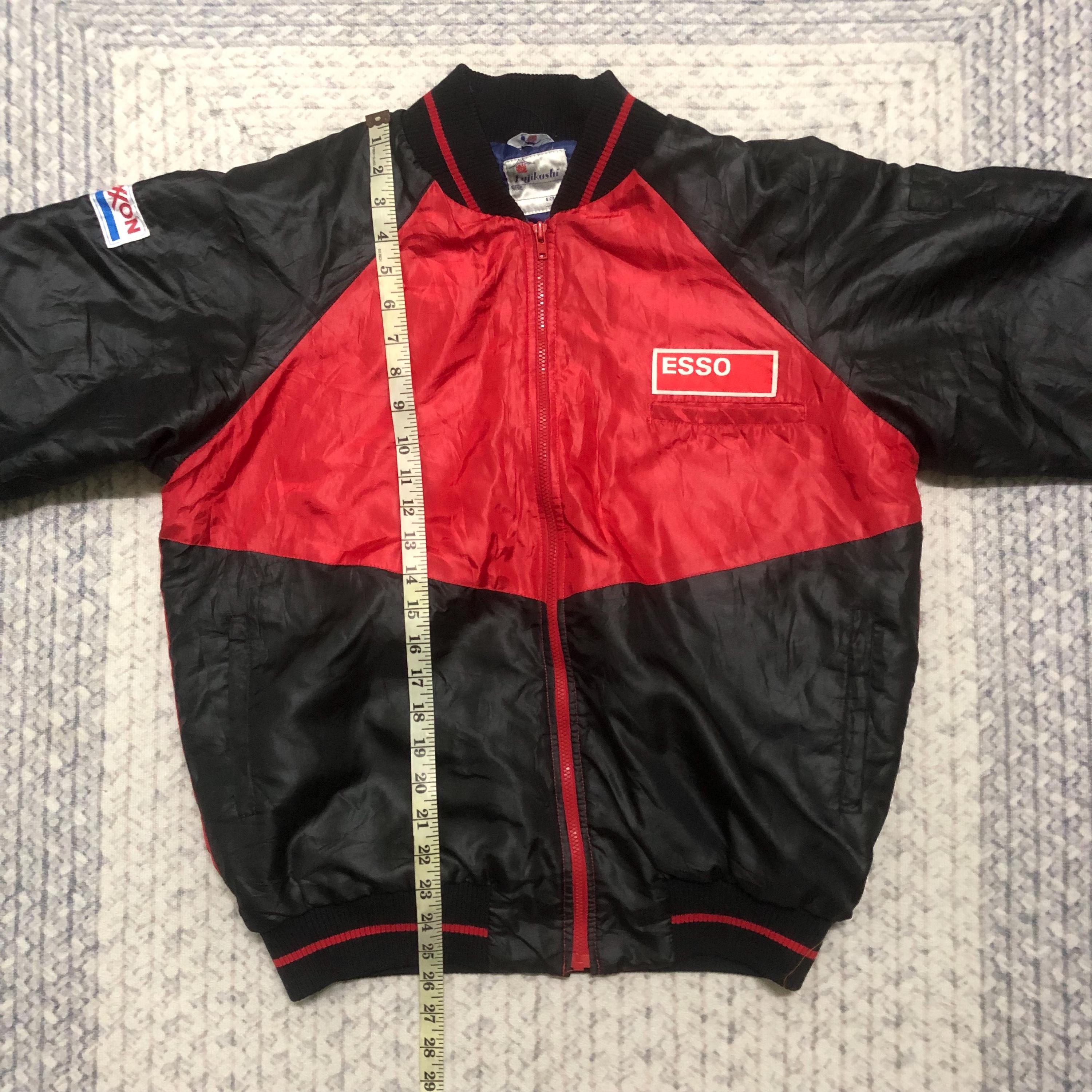 Vintage Esso/exxon Mobil Bomber Jacket - Etsy