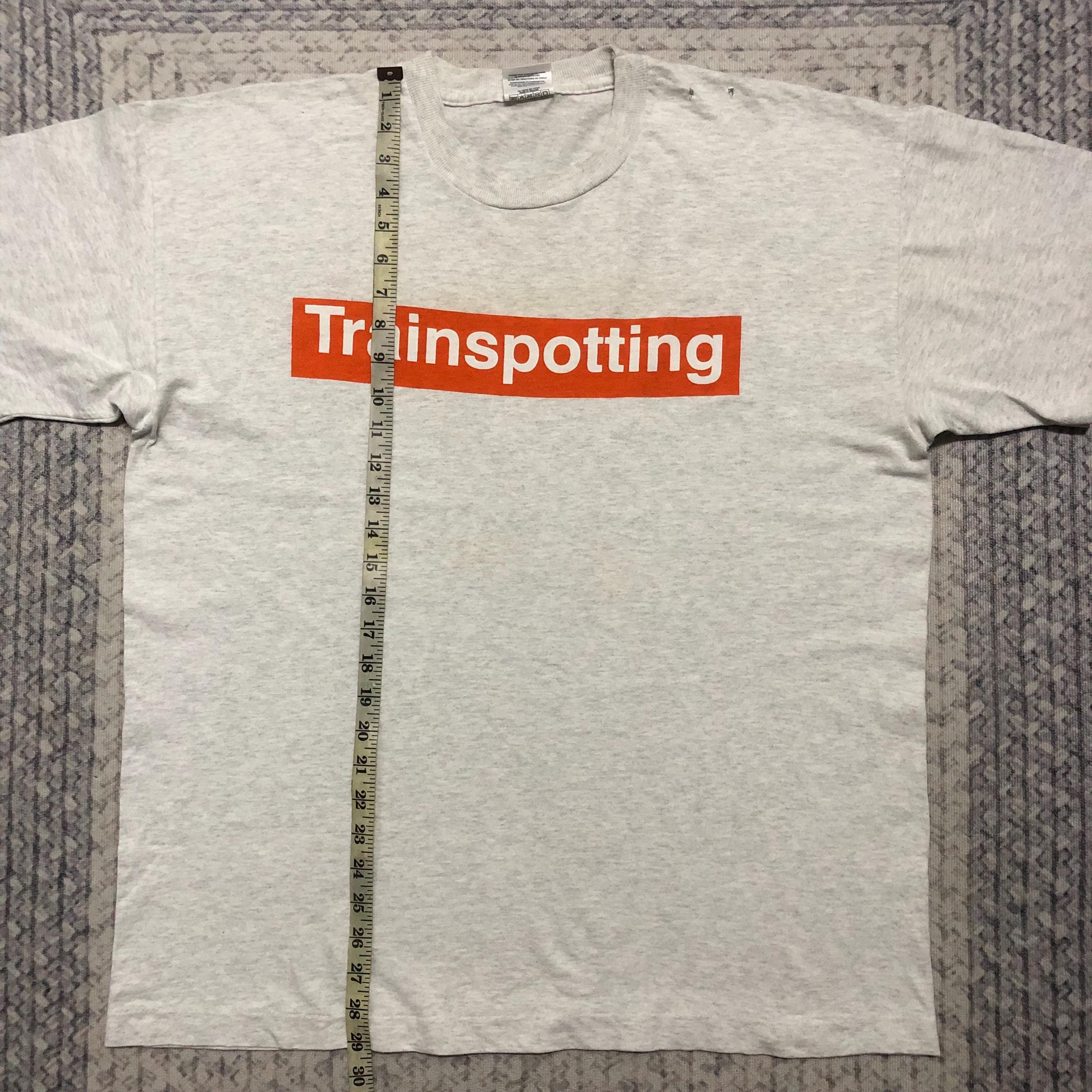 90年代風ヴィンテージ トレインスポッティング ボックスロゴ パンク