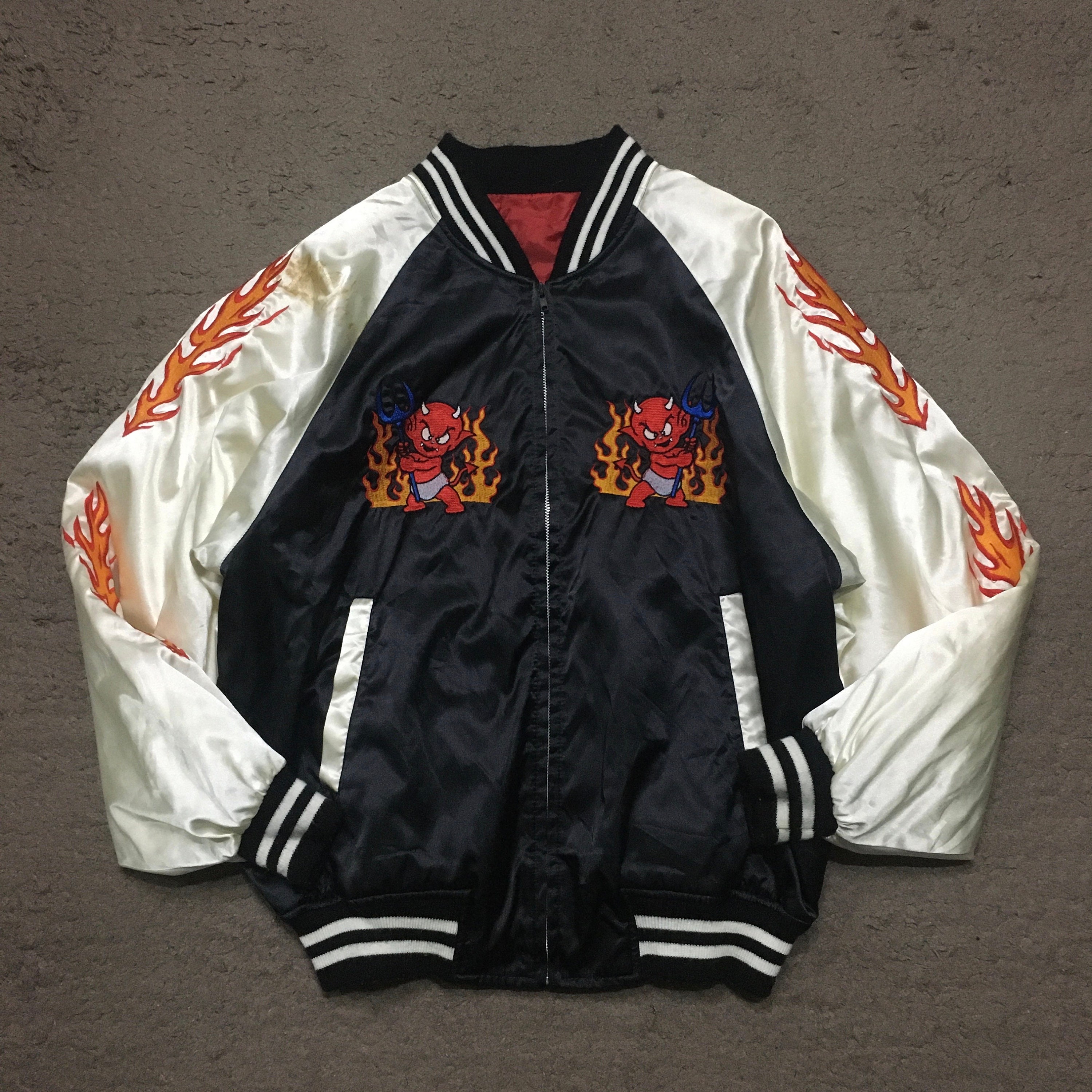 Devil Jacket Sukajan - Etsy Singapore Devil Jacket Sukajan - Etsy Singapore